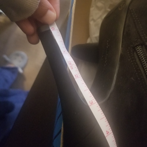 BLACK SUEDE over the knee boots - Picture 10 of 10